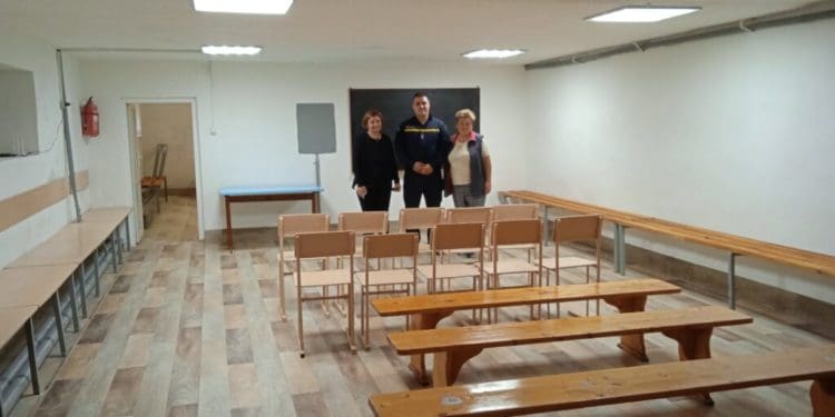 В Трибухівській громаді триває доукомплектування укриттів в навчальних закладах