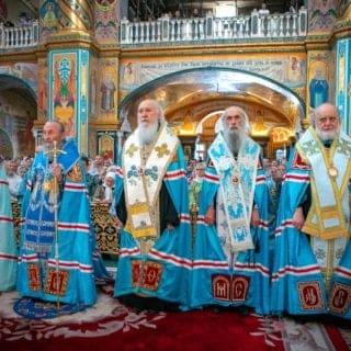До Почаєва на святкування приїхав митрополит московської церкви в Україні Онуфрій