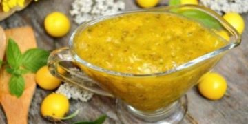 Соус до м’яса з жовтої аличі: рецепт на вихідні