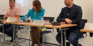 Тернополяни у Брюсселі презентували фільм «Трансформація» та обговорили стан громадянського суспільства в Україні