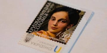 У Тернополі погасили марку, присвячену 150-річчю Соломії Крушельницької
