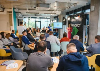 В центрі Дія.Бізнес у Тернополі відбулась презентація можливостей для українського бізнесу завдяки співпраці мережі центрів Дія.Бізнес з UKRSIBBANK та Mastercard