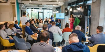 В центрі Дія.Бізнес у Тернополі відбулась презентація можливостей для українського бізнесу завдяки співпраці мережі центрів Дія.Бізнес з UKRSIBBANK та Mastercard