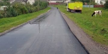 В Трибухівській громаді тривають роботи по благоустрою з відновлення дорожнього покриття вулиць