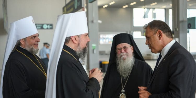 Предстоятель Православної Церкви України Єпіфаній з візитом у Греції