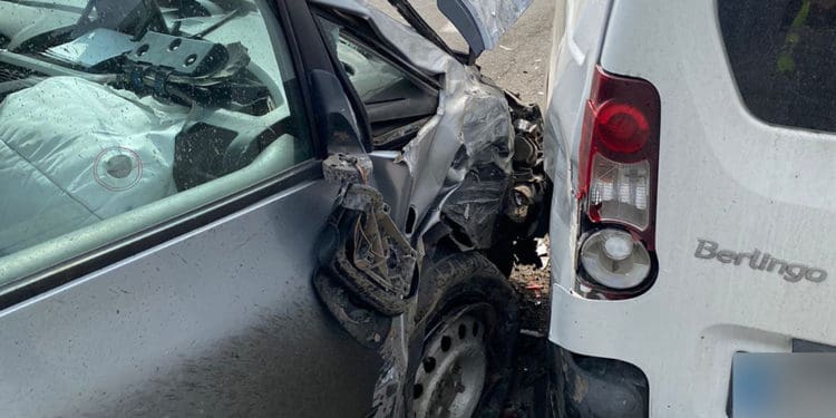 Пошкоджено п’ять автівок: у Тернополі – ДТП через п’яного водія