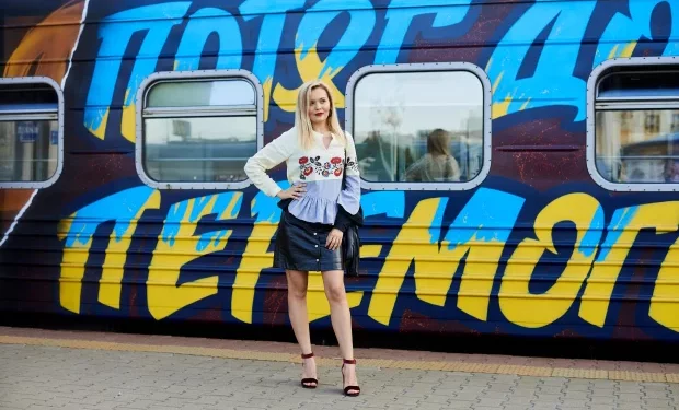 В Україні курсує “Потяг до перемоги”, вагони якого присвячені тимчасово окупованим територіям