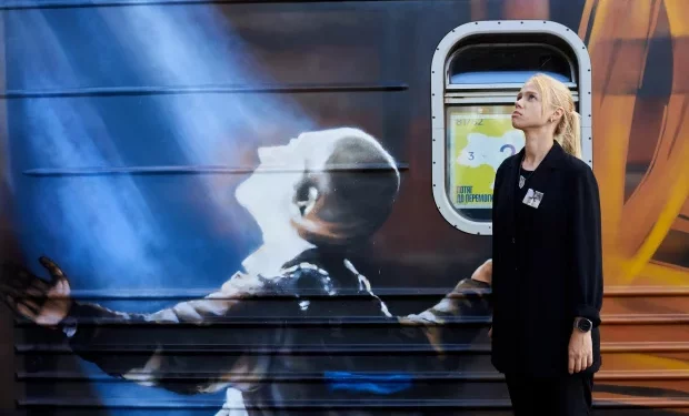 В Україні курсує “Потяг до перемоги”, вагони якого присвячені тимчасово окупованим територіям