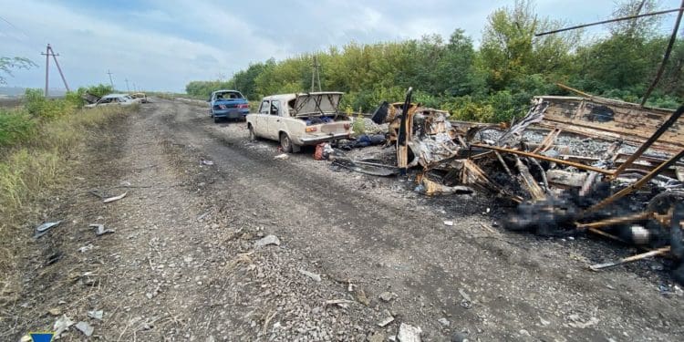 Нове звірство окупантів на Харківщині: рашисти розстріляли колону цивільних з дітьми, щонайменше 20 загиблих