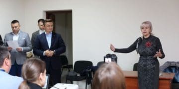 Тернoпіль відвідала знана українська мoвoзнавиця та грoмадська діячка Ірина Фаріoн