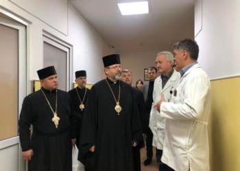 Глава УГКЦ Блаженніший Святослав відвідав одну з лікарень Тернопільщини