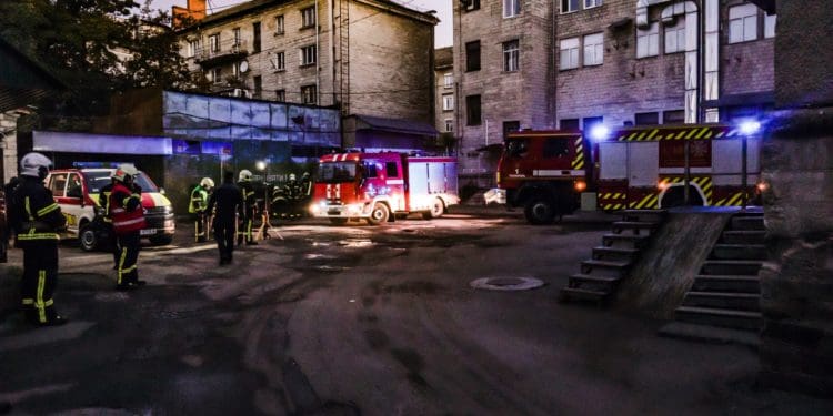 В Тернопільскому універмазі гасили умовну пожежу