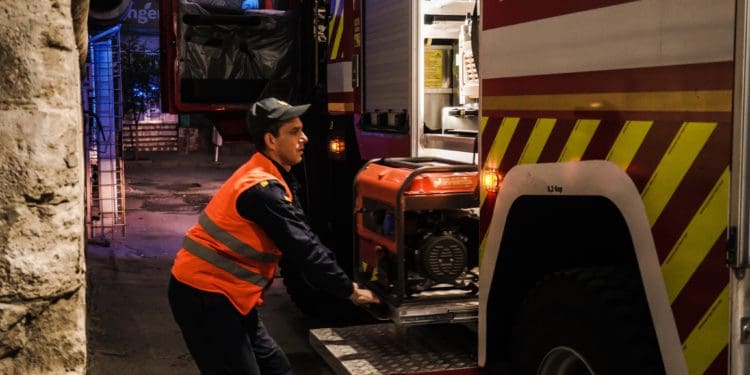 В Тернопільскому універмазі гасили умовну пожежу