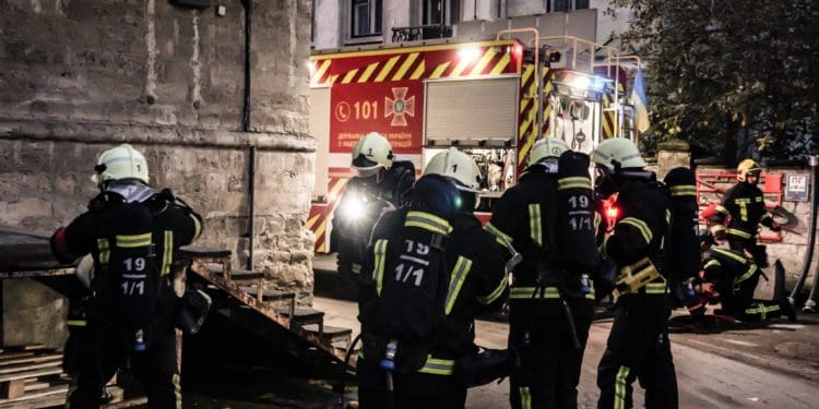 В Тернопільскому універмазі гасили умовну пожежу