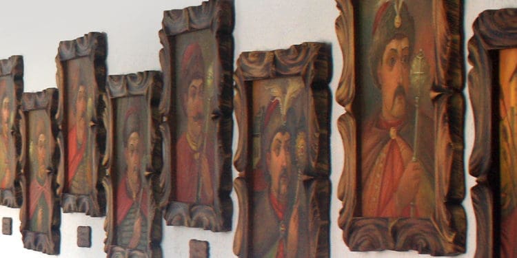 В одній з тернопільських шкіл відкрили унікальну галерею живописних портретів гетьманів України