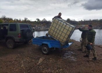 Захисники подякували мешканцячм Трибіхівської громади і директору ТОВ “Бучачагрохлібпром” Казимиру Попілю