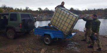 Захисники подякували мешканцячм Трибіхівської громади і директору ТОВ “Бучачагрохлібпром” Казимиру Попілю