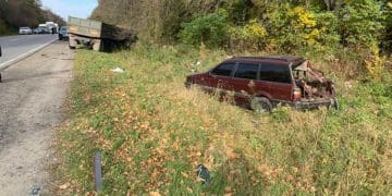 За минулі вихідні у ДТП на Тернопільщині одна людина загинула, а восьмеро отримали травми