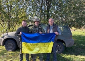 Заступник голови Тернопільської облради Володимир Болєщук відвідав військовослужбовців, які боронять Харківщину