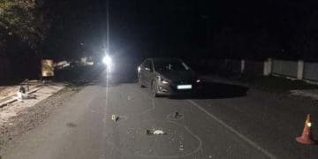 На Тернопільщині водій автомобіля збив на смерть жінку