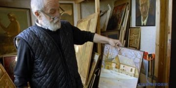 У Тернополі художник присвятив серію полотен Соломії Крушельницькій