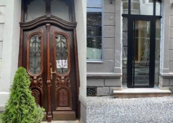 У Тернополі в будинку на вулиці Кульчицької старовинні двері демонтували без погодження