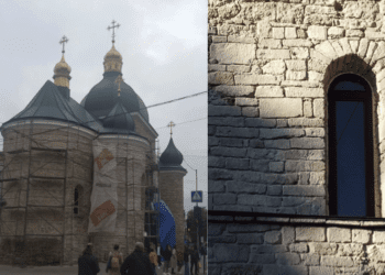 Тернополяни обурені: в одному з найдавніших храмів Тернополя встановили пластикові вікна