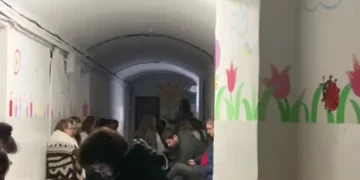 У Тернополі під час повітряної тривоги в укритті співали Марш українських націоналістів