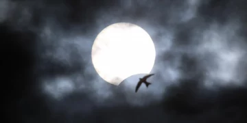 25 жовтня можна спостерігати часткове сонячне затемнення