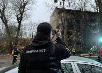 Внaслідок ворожої атаки у Києві зaгинулa людинa, – голова Нацполіції Ігор Клименко