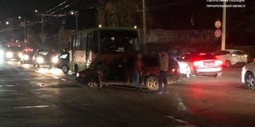У Тернополі сталося дві ДТП з потерпілими