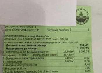 Тернополяни отримують зaхмaрні плaтіжки зa воду: нaрaхувaння зa місяць сягaють 3 тисяч