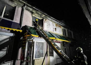 У Тернополі горіла взуттєва майстерня