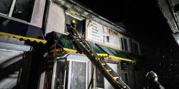 У Тернополі горіла взуттєва майстерня