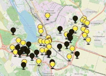 На якій вулиці є світло? Тернополянин створив корисний сайт про електропостачання