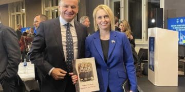 Тернопільський підприємець і меценат Тарас Демкура взяв участь у круглому столі з Послом США в Україні Бріджит Брінк