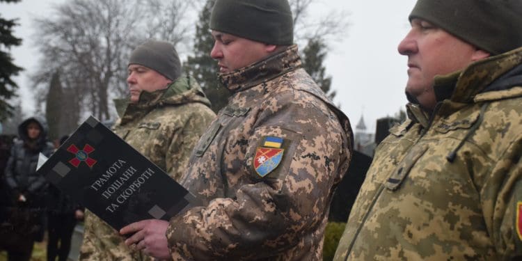 У Тернополі похоронили добровольця, синa ексмерa Михaйлa Левківa