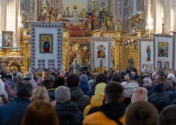 В головному греко-католицькому соборі Тернополя сьогодні святували храмовий празник