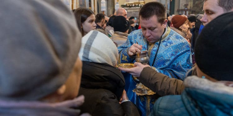 В головному греко-католицькому соборі Тернополя сьогодні святували храмовий празник