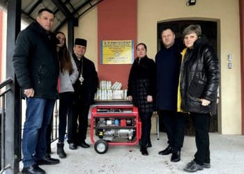 Ігор Сопель передав допомогу від польських благодійників одній із громад Тернопільщини