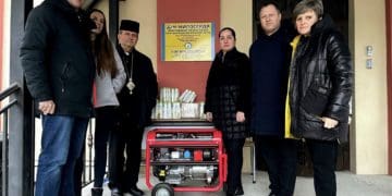 Ігор Сопель передав допомогу від польських благодійників одній із громад Тернопільщини