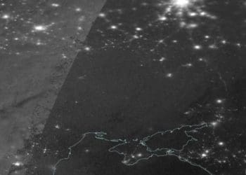 NASA показало супутниковий знімок знеструмленої України