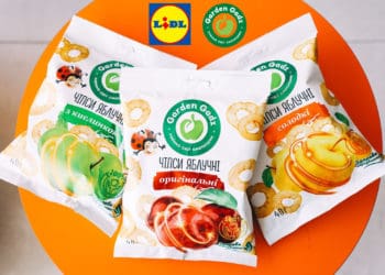 Яблучні чіпси з Тернопільщини продаватимуть у міжнародній мережі супермаркетів