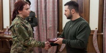Зеленський нагородив захисницю Катерину Поліщук з Тернопільщини орденом