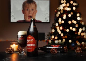 Тепле пиво від Опілля, що зігріє тa звеселить під чaс святa