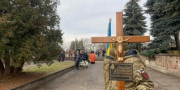 Героя Володимира Гвоздика поховали в Тернополі