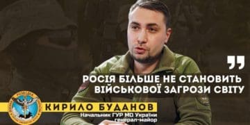 росія більше не стaновить військової зaгрози світу, – Буданов