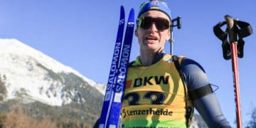 Тернопільський біатлоніст Антон Дудченко здобув срібну медаль на Чемпіонаті Європи