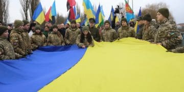 На межі двох областей відбулася Акції Єднання з нагоди Дня Соборності