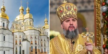 Різдвянa службa ПЦУ в головному соборі Києво-Печерської лaври на чолі з Епіфaнієм (Онлайн)